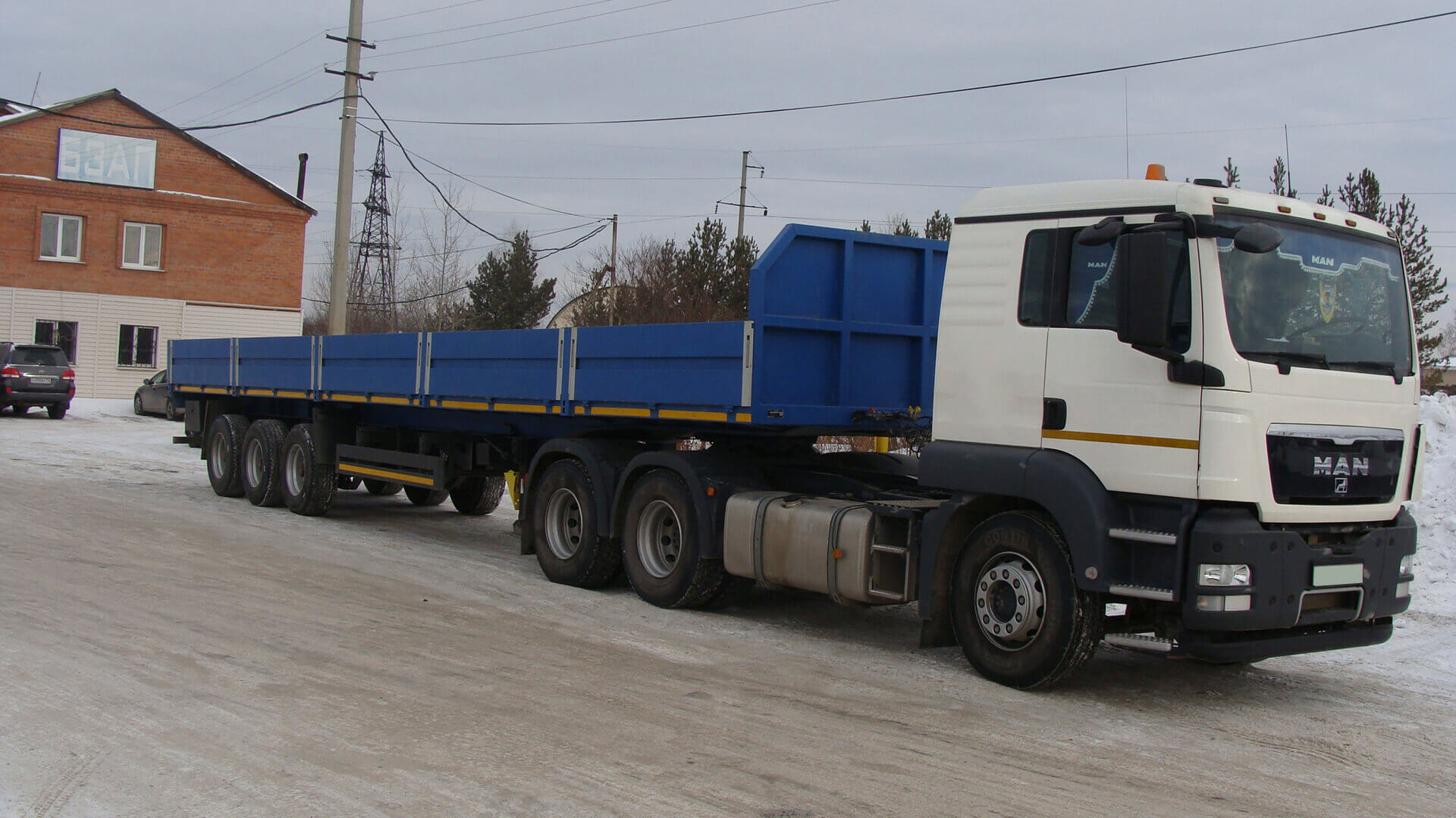 аренда шаланды для перевозки Клин