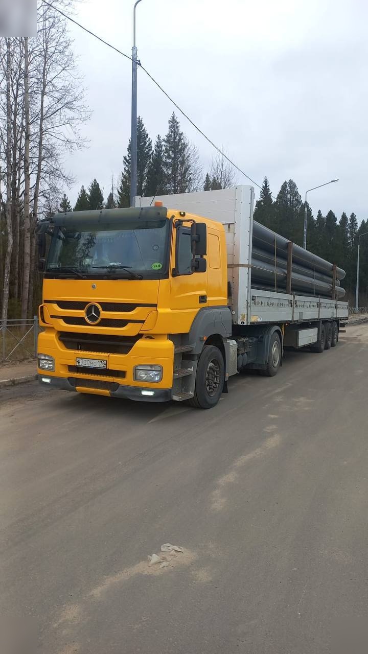 перевозка грузов длинномером Самара