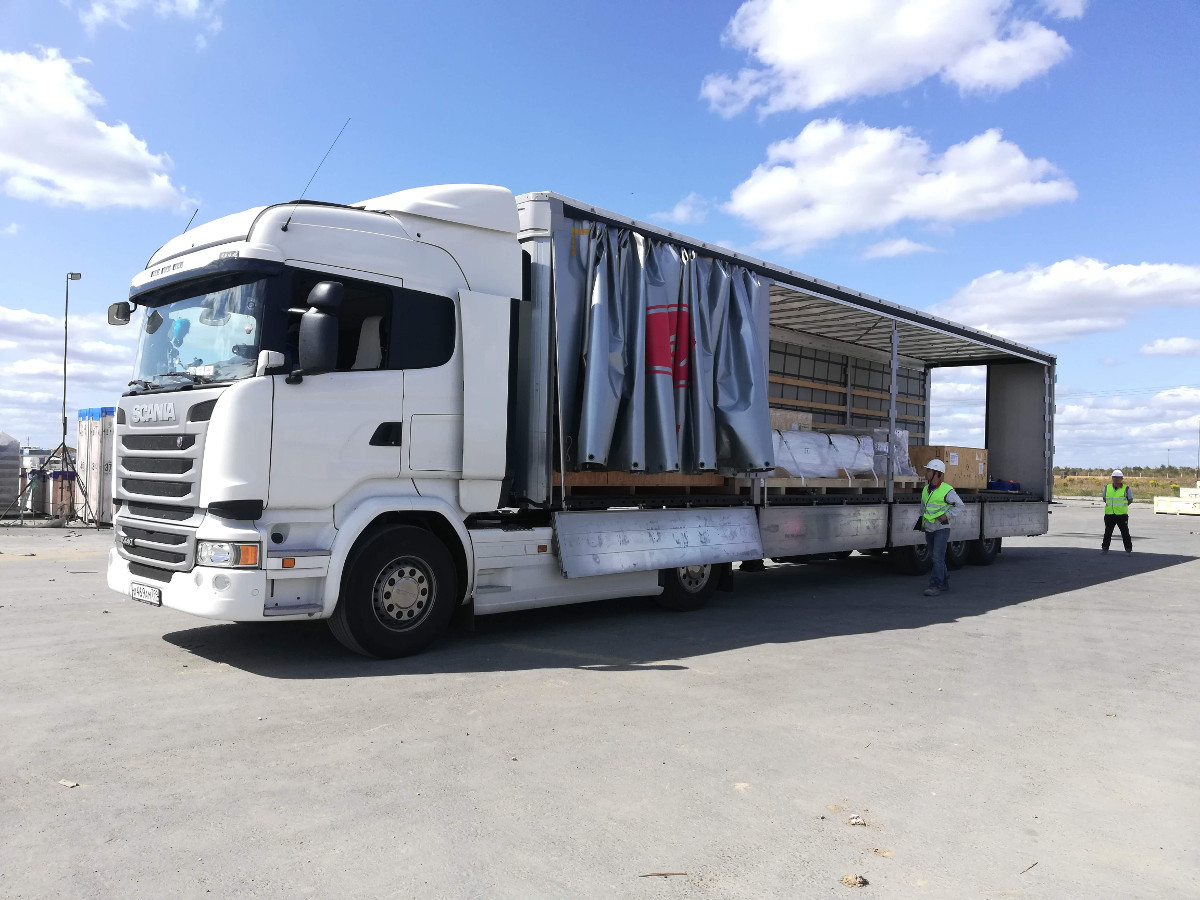 доставка фурой по России Москва