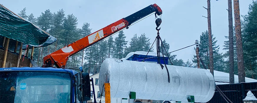 транспортировка газгольдера Самара