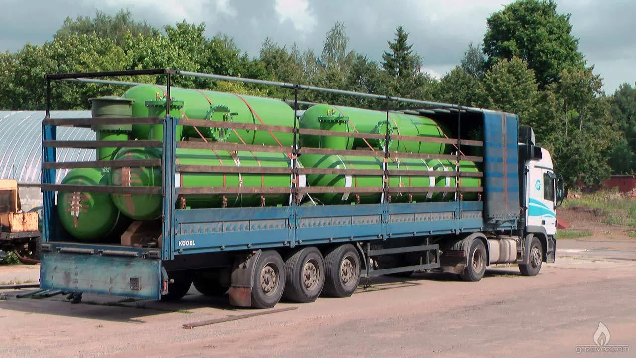 транспортировка газгольдера Дзержинский
