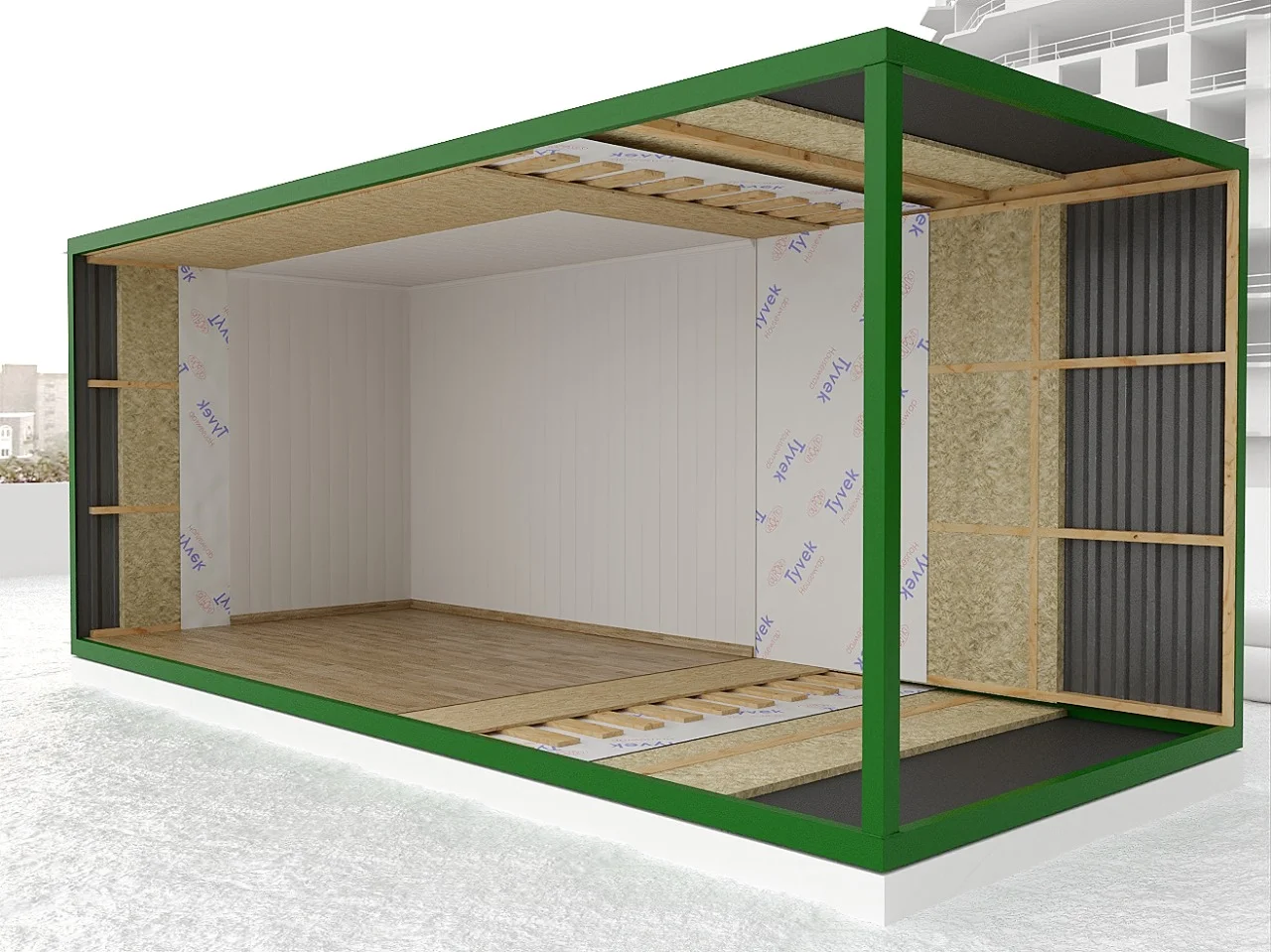 перевозка модульного здания Уфа