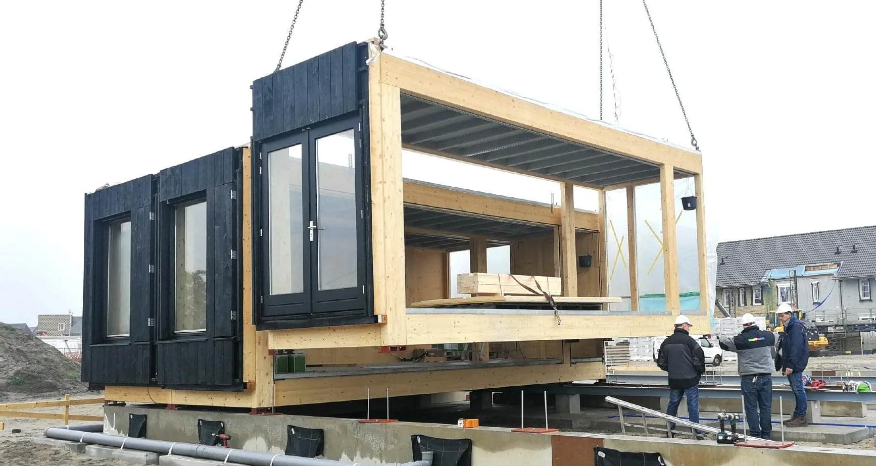 транспортировка модульного здания Дзержинский