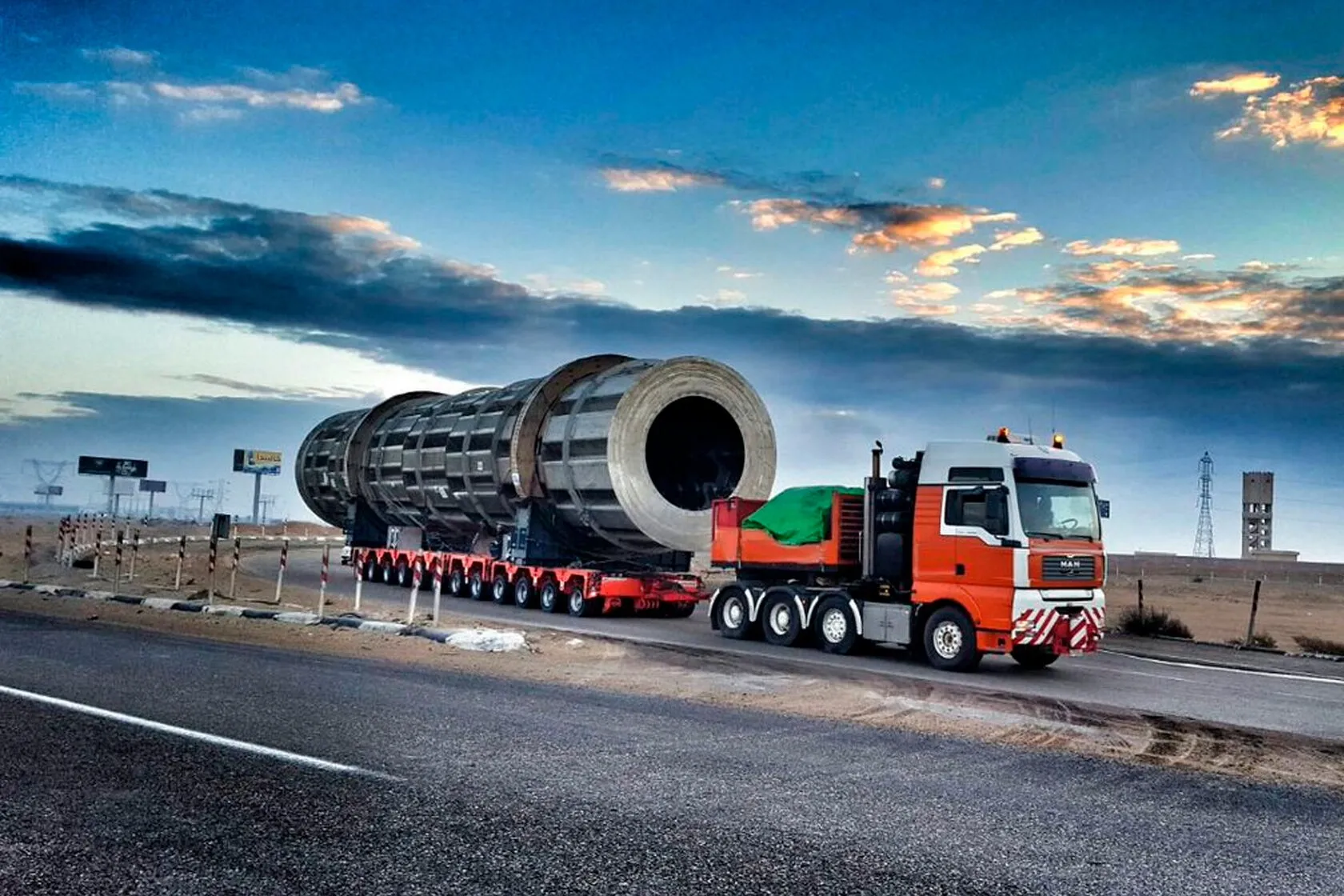 перевозка негабаритных грузов Клин