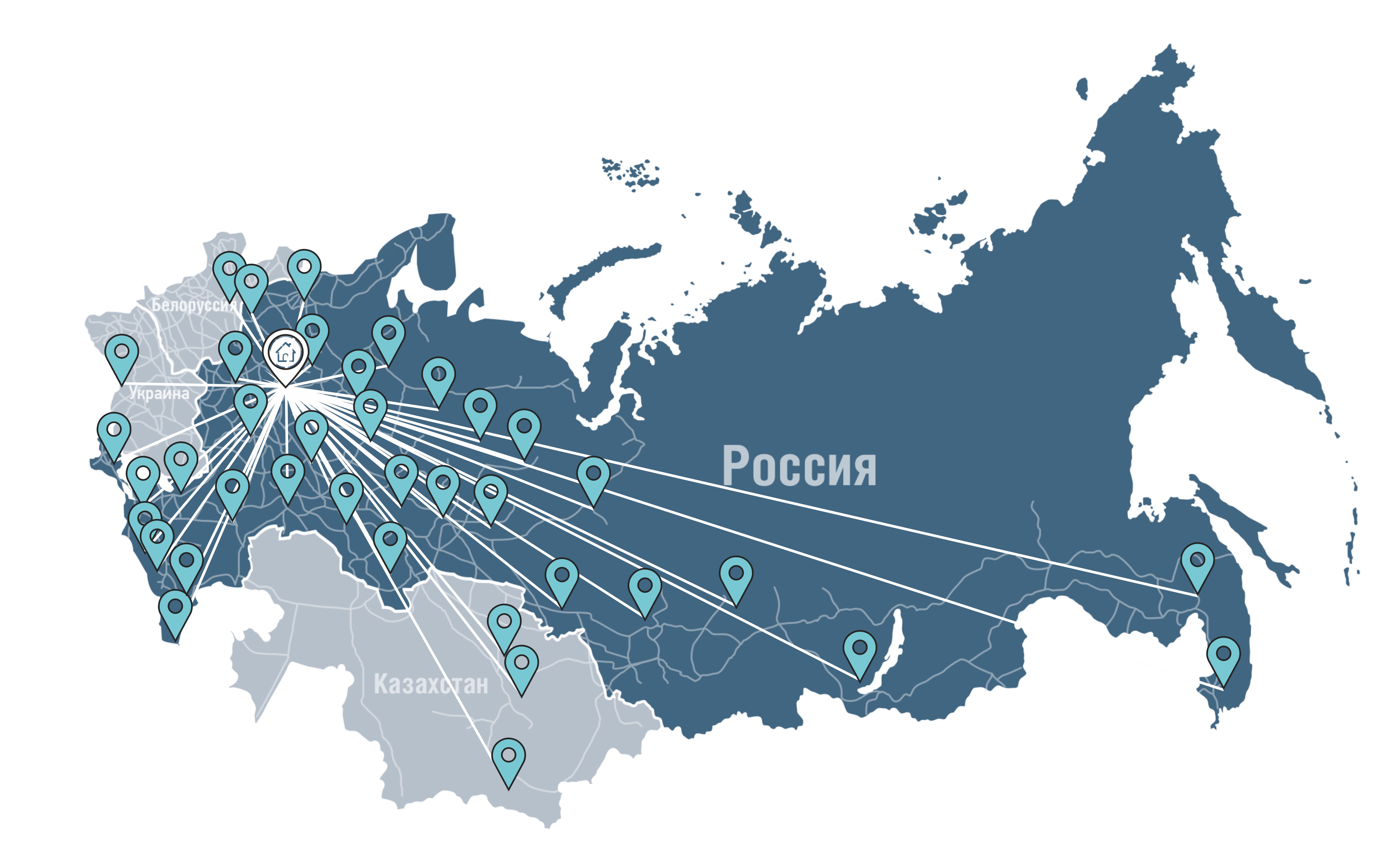 доставка грузов по всей России Пермь