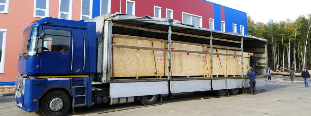 перевозка производственных линий Москва