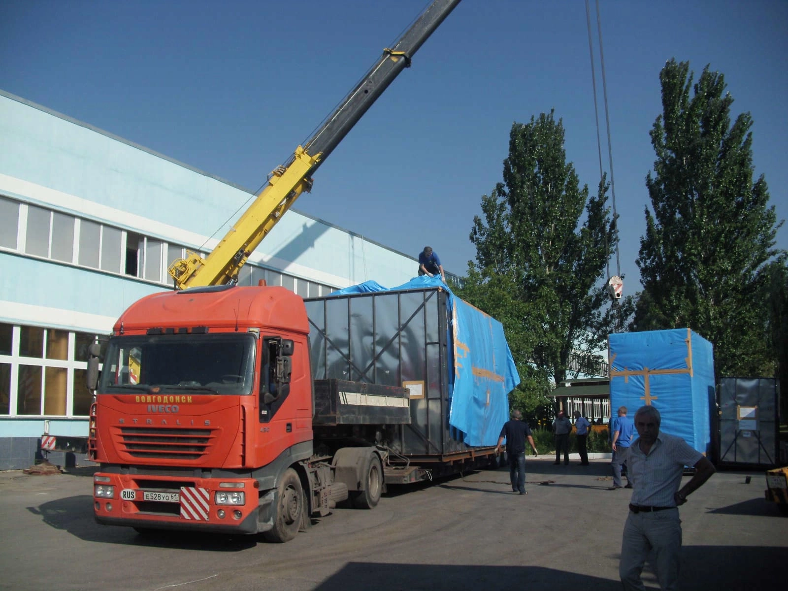 перевозка промышленного оборудования Москва