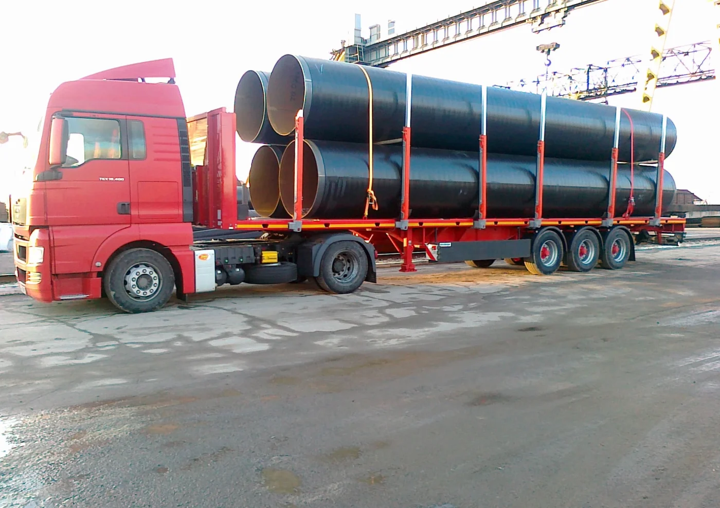 перевозка труб