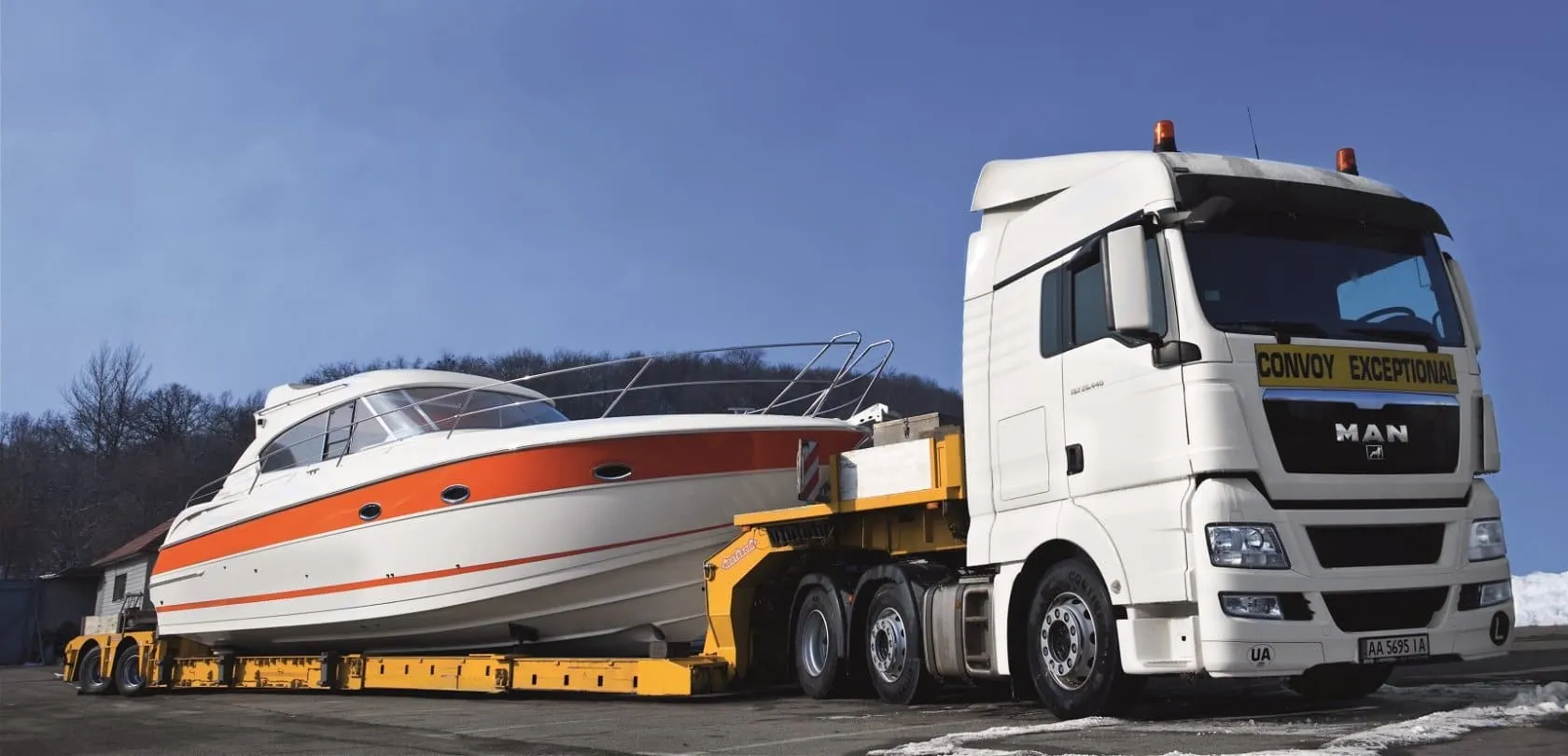 перевозка катера Дзержинский