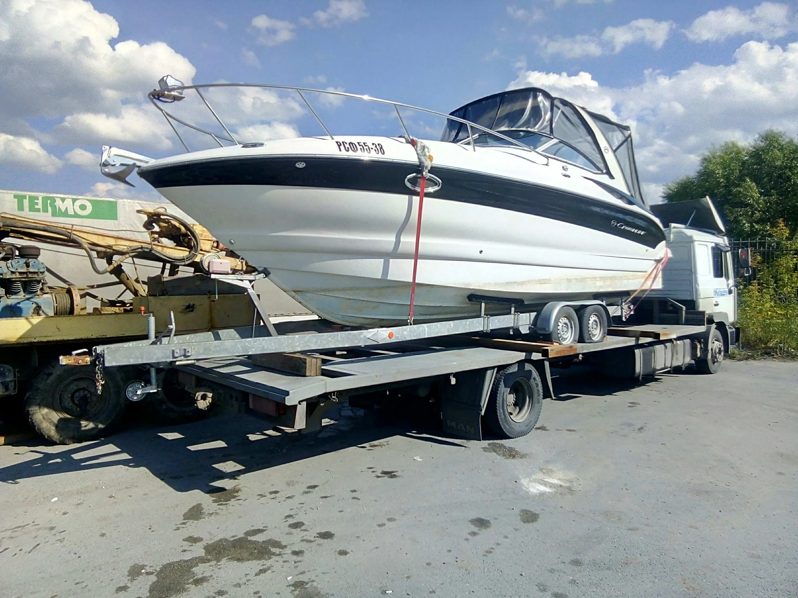 транспортировка водного транспорта Москва